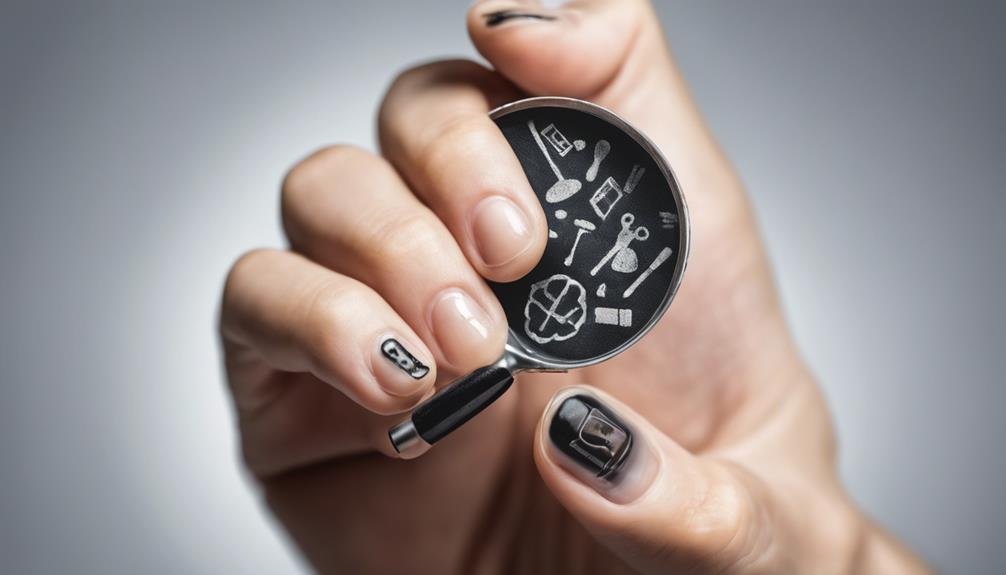 black nails causes identified