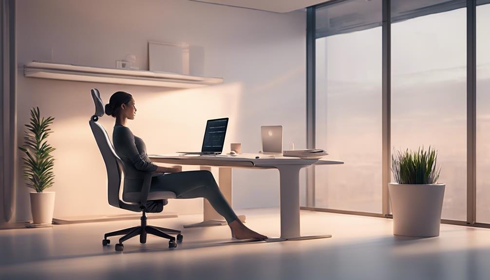 correct desk posture importance