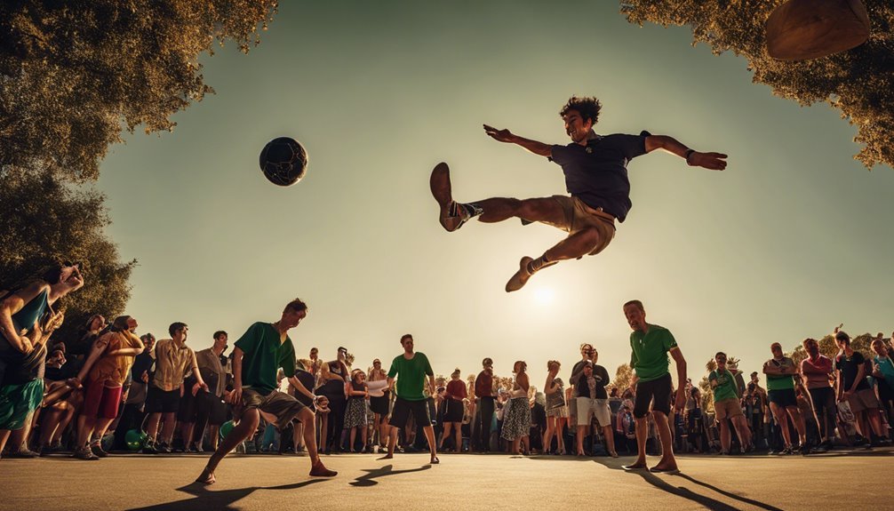 innovative footbag techniques showcased